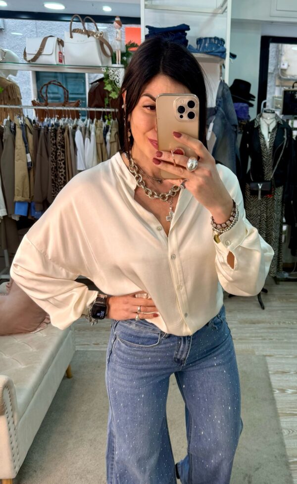 Camicia satin Motel