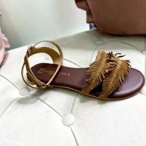 Sandalo Vera pelle con foglia Divine follie