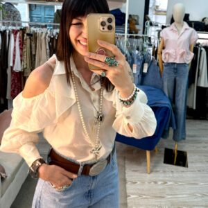 Camicia in Lyocell Kontatto