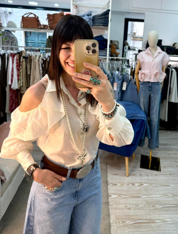 Camicia in Lyocell Kontatto