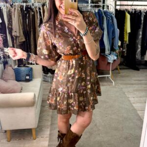 Abito modello chemisier  in cotone Susy mix