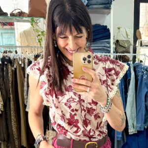 Camicia in cotone Susy mix