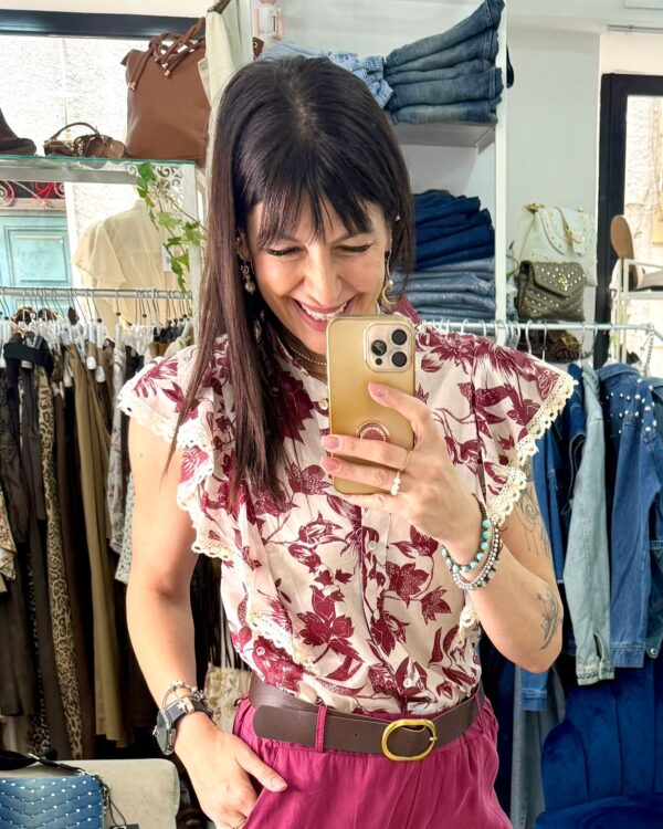Camicia in cotone Susy mix