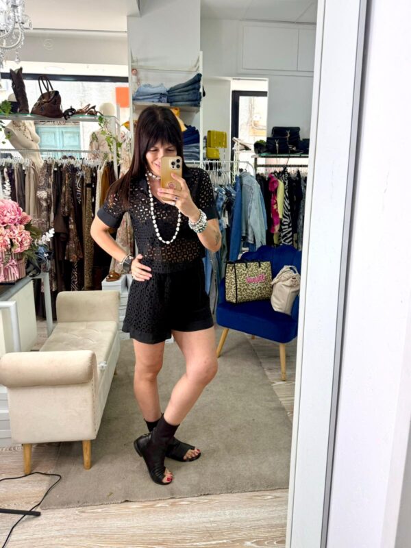 Camicia in crochet Susy mix