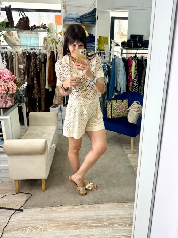 Camicia in crochet Susy mix - immagine 2