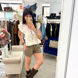 Shorts in denim chambray Only
