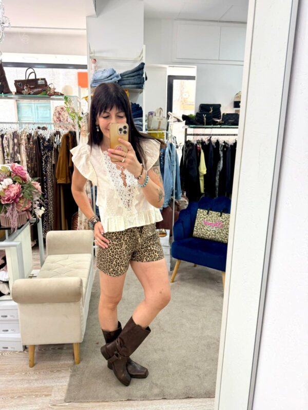 Shorts in denim chambray Only