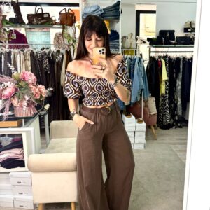 Top modello Schiffer fantasia Brend