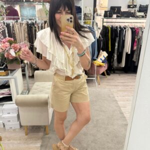 Shorts Borchiette sabbia