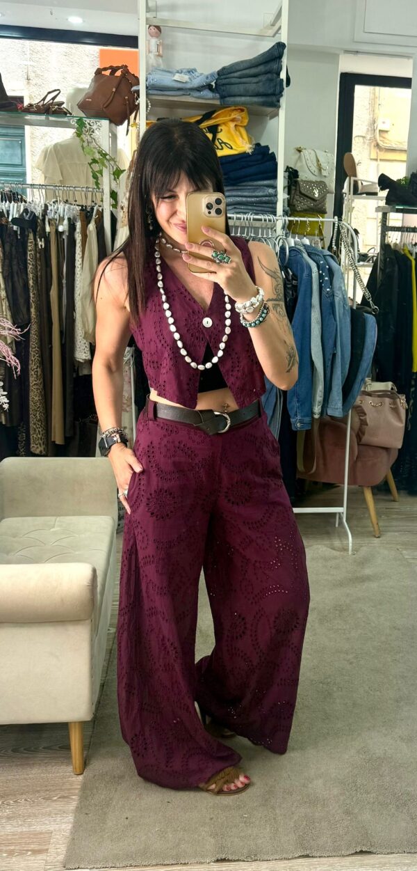 Pantalone in pizzo San gallo Susy mix