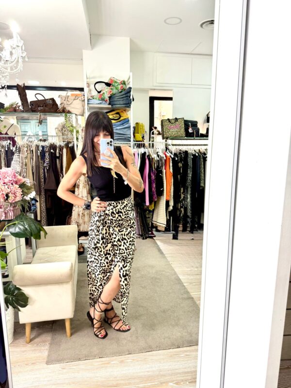 Gonna pareo animalier Susy mix