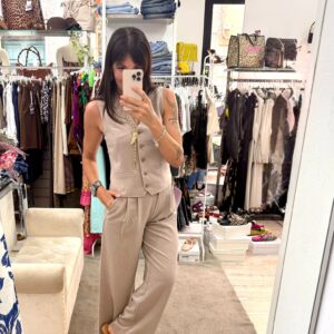 Gilet a completo con il suo pantalone