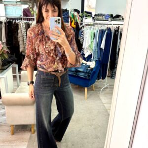 Jeans flare elasticizzato Susy mix