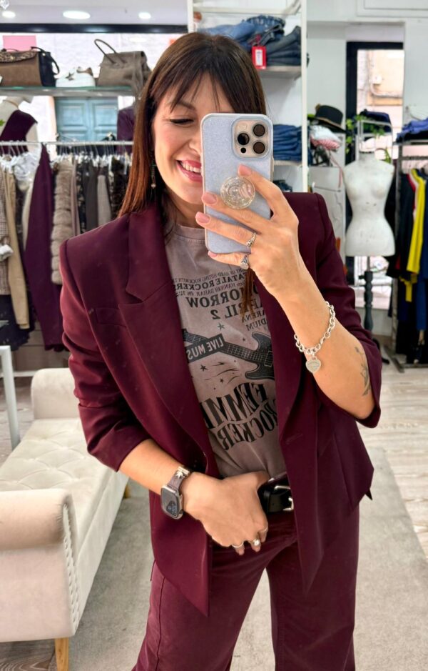 Blazer Imperial manica arricciata - immagine 2