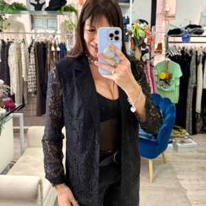 Blazer in pizzo Only