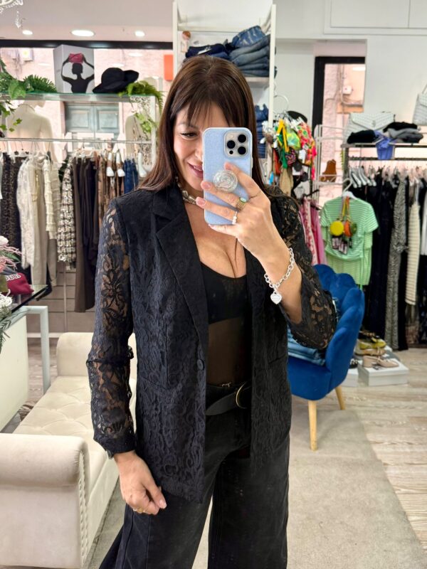 Blazer in pizzo Only