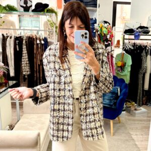 Blazer over in check Susy Mix
