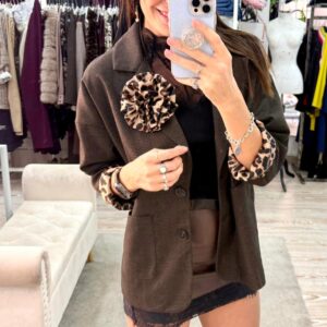 Blazer modello over Susy Mix