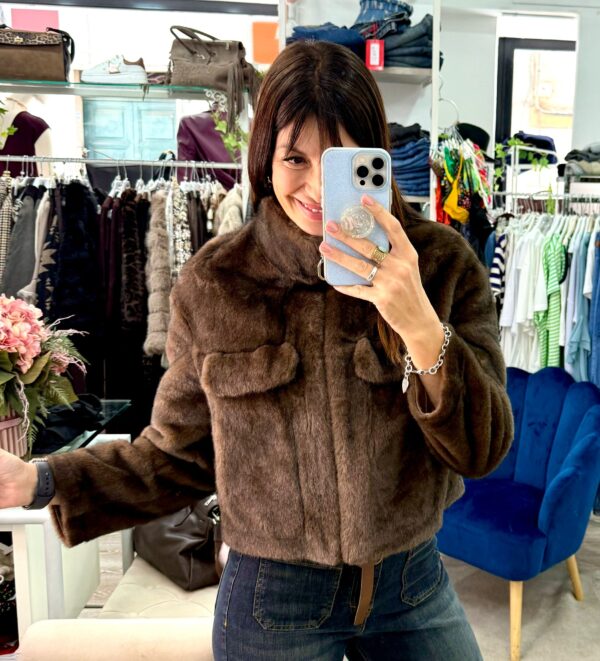 Bomber eco fur Gio Cellini - immagine 2