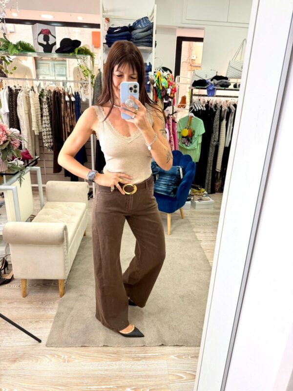 Jeans Noce wide leg 5 elasticizzato