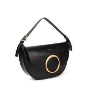 Maxi bag in ecopelle liscia finitura dorata Gio Cellini