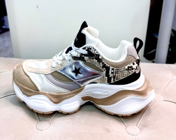 Sneakers doppio rialzo Shop art