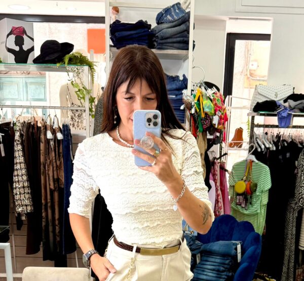 Maglia in pizzo