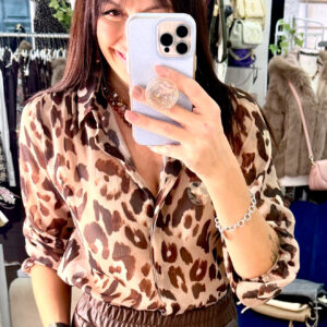 Camicia animalier
