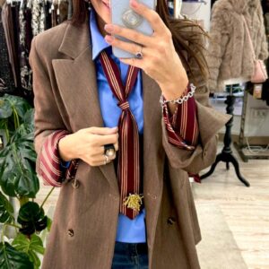 Blazer con risvolto camicia Susy mix