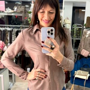 Camicia tessuto cotone Oxford Susy mix