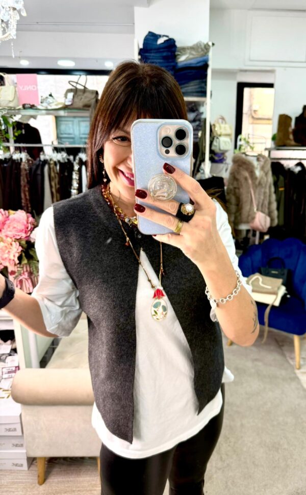 Gilet in lana only