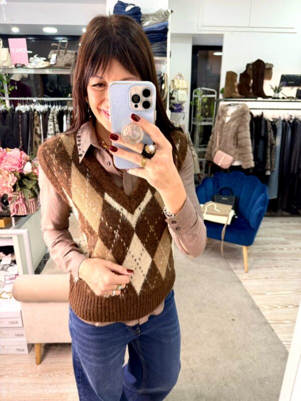 Gilet in lana only - immagine 2