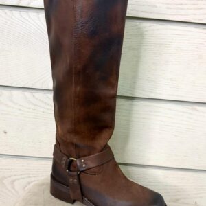 Stivale Biker in vera pelle Divine Follie