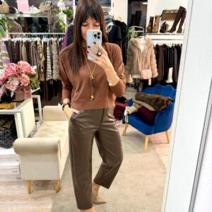 Pantalone in simil pelle Imperial