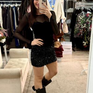 Minigonna elasticizzata Brend