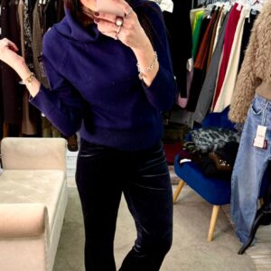 Pantalone in Velluto Only