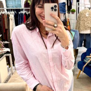 Camicia con ricami modello over Only