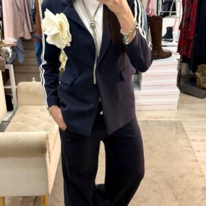 Giacca spilla e bande laterali Motel