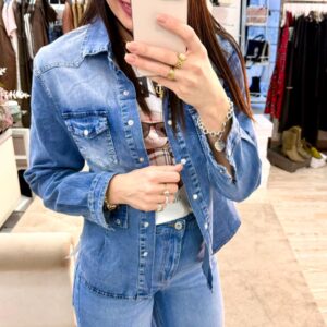 Camicia in denim Susy mix
