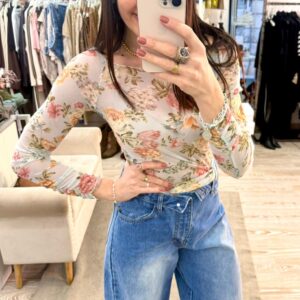 Maglia tulle Kontatto