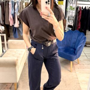 Pantalone stellina punto milano