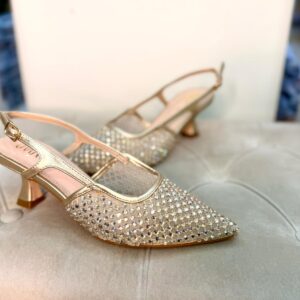 Slingback in vera pelle Ovyé