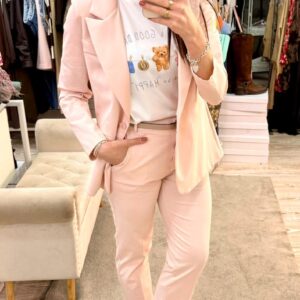 Completo Pantalone taglio dritto punto Milano Brend