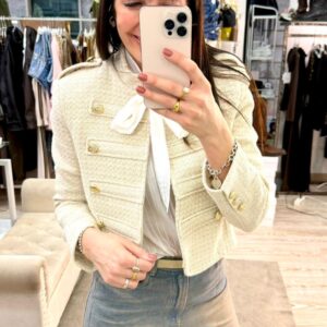 Blazer napoleonico chanel in tweed Motel