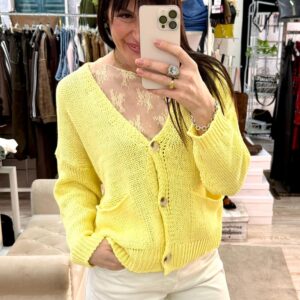 Cardigan tasche Susy mix