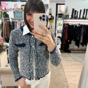 Giacchina Chanel in cotone Susy mix