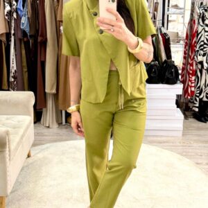 Pantalone lino Brend