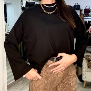 Susy mix T-shirt manica Campanella