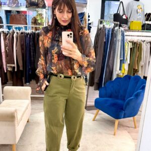 Pantalone militare modello ovetto Susy mix