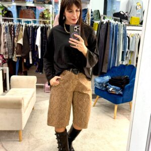 Bermuda pitonato Susy mix